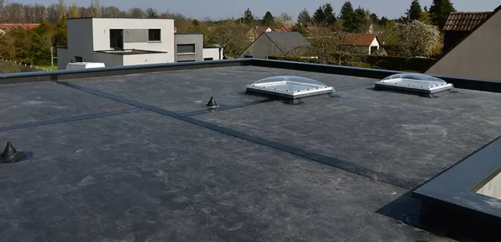 tpo roofing hail damage commercial flat roof storm