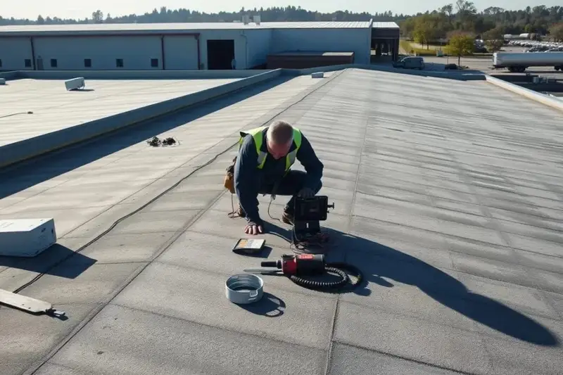 commercial roofing maintenance